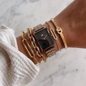 MVMT gold watch